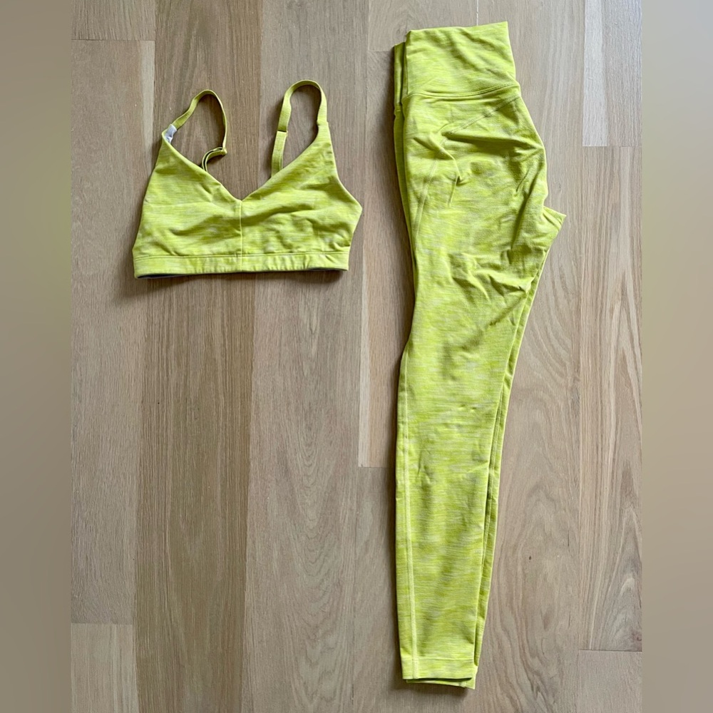 Outdoor Voices Yellow Set